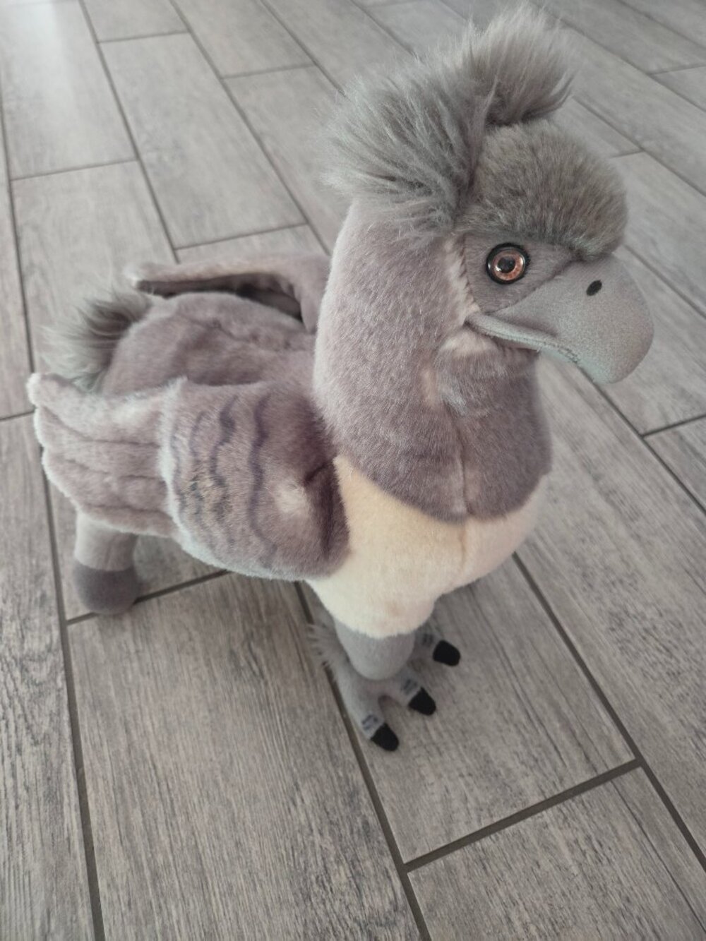 Wizarding World Harry Potter Buckbeak Hippogriff Gray Plush Toy One Size